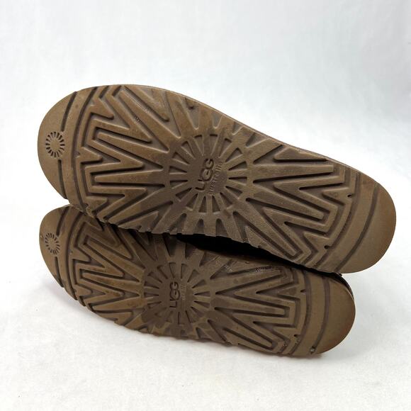 UGG Rosalie Knit/Leather Mid Calf Boots 7 - Picture 8 of 16